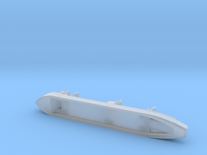 IJN Tonan Maru Auxiliary Oiler 1/1800 in Clear Ultra Fine Detail Plastic