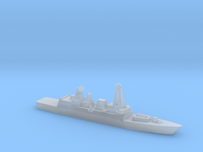 Type 45 DDG w/ Sea Ceptor, 1/1800 in Clear Ultra Fine Detail Plastic