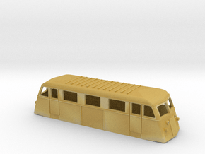 Swedish railcar Yd H0-scale in Tan Fine Detail Plastic