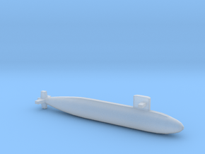Harushio-class submarine, Full Hull, 1/1250 in Clear Ultra Fine Detail Plastic