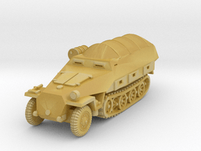 Sdkfz 251/8 D Ambulance (covered) 1/160 in Tan Fine Detail Plastic