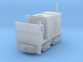 H0f 1:87 diesel locomotive "LKM NS 2 Feldbahnlok" in Clear Ultra Fine Detail Plastic
