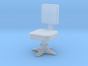 Office chair 1/35 in Clear Ultra Fine Detail Plastic