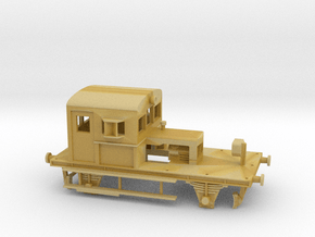 VR N Scale Rail Tractor in Tan Fine Detail Plastic
