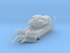 M1150 ABV Abrams (Plow) 1/160 in Clear Ultra Fine Detail Plastic