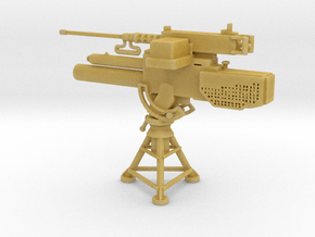 1/32 Scale Mk 2 81mm Mortar with 50 Cal in Tan Fine Detail Plastic