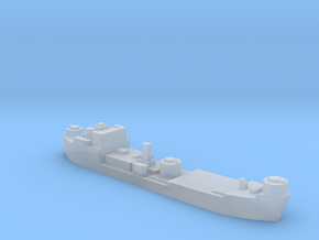 German Sperrbrecher 141 basic hull etc 1:600 WW2 in Clear Ultra Fine Detail Plastic