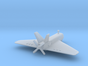 UAV Sperwer - Scale 1:72 in Clear Ultra Fine Detail Plastic