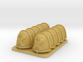 Space Knights V7 Close Support Blank Squad Marking in Tan Fine Detail Plastic