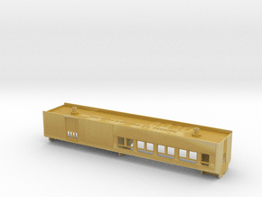Smoker/Baggage Shell for MDC Overland (1:87) in Tan Fine Detail Plastic