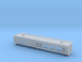 Smoker/Baggage Shell for MDC Overland (1:87) in Clear Ultra Fine Detail Plastic