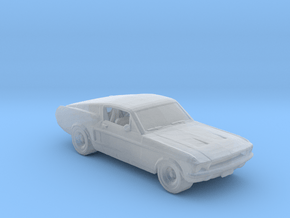 DOHR 1968 Ford Mustang (00) 1:160 scale in Clear Ultra Fine Detail Plastic
