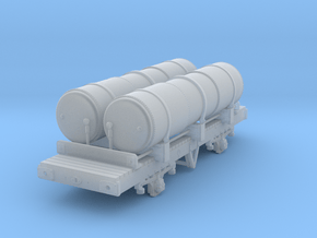 OO scale LBSCR Ex MET Gas Wagon in Clear Ultra Fine Detail Plastic