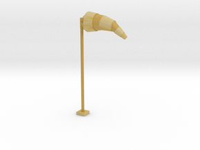 Airport Windsock and Pole 1/76 in Tan Fine Detail Plastic