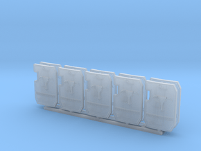 Minotaurs Primaris Boarding Shield X10 in Clear Ultra Fine Detail Plastic