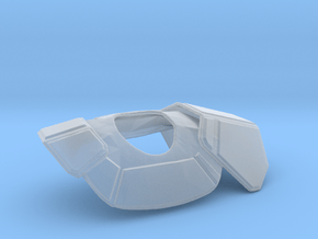 Clone Trooper Pauldron in Clear Ultra Fine Detail Plastic