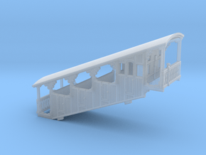 NfunMD01 - Mont Dore funicular in Clear Ultra Fine Detail Plastic