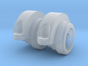 trxu03-01 T.U.R.D. MIP Driveshaft Holder in Clear Ultra Fine Detail Plastic