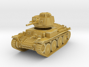 1/87 Pz.38t tank model in Tan Fine Detail Plastic