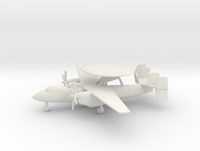 Northrop Grumman E-2 Hawkeye in White Natural Versatile Plastic: 1:200