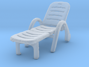 Deck Chair 1/43 in Clear Ultra Fine Detail Plastic
