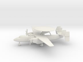 Northrop Grumman E-2 Hawkeye in White Natural Versatile Plastic: 1:144