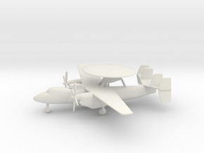 Northrop Grumman E-2 Hawkeye in White Natural Versatile Plastic: 1:160 - N