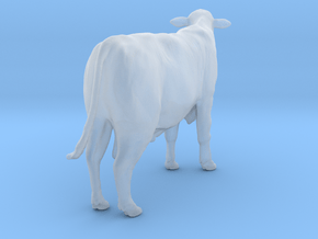 Brangus 1:64 Standing Young Bull in Clear Ultra Fine Detail Plastic