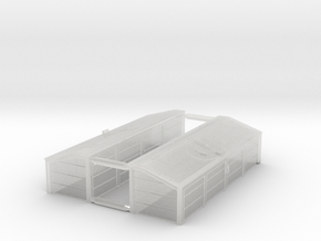 HO Scale Tool Chest (2) in Clear Ultra Fine Detail Plastic
