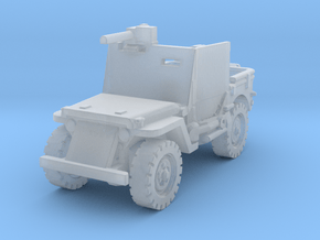 Jeep Willys Armored 1/72 in Clear Ultra Fine Detail Plastic