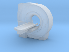 MRI Scan Machine 1/24 in Clear Ultra Fine Detail Plastic