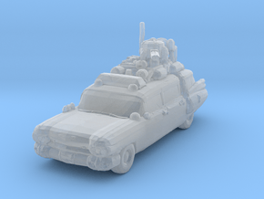  1959 Ghostbuster Ecto-1B  1:160 scale in Clear Ultra Fine Detail Plastic