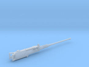 1/12 scale M2 Browning 50 cal. in Clear Ultra Fine Detail Plastic