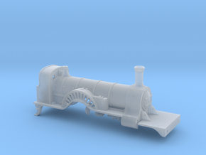 3mm Scale Stirling Single Locomotive in Clear Ultra Fine Detail Plastic