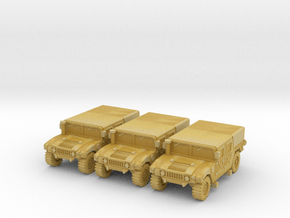 1/100 HMMWV M998 tented (low detailed) in Tan Fine Detail Plastic