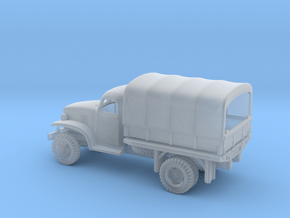 Chevrolet G506 4x4 Truck (canvas) - (N scale) in Clear Ultra Fine Detail Plastic
