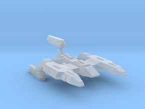 3788 Scale Lyran X-Ship Wildcat-X Battlecruiser in Clear Ultra Fine Detail Plastic