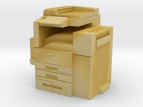 Office Printer 1/12 in Tan Fine Detail Plastic