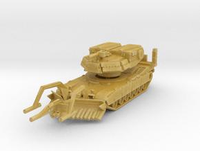 M1150 ABV Abrams (Plow) 1/285 in Tan Fine Detail Plastic