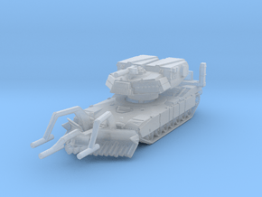 M1150 ABV Abrams (Plow) 1/285 in Clear Ultra Fine Detail Plastic