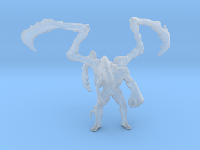 Resident Evil Parasite Super Tyrant 80mm miniature in Clear Ultra Fine Detail Plastic