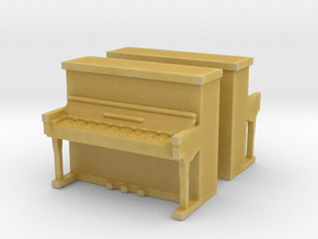 Piano (x2) 1/72 in Tan Fine Detail Plastic