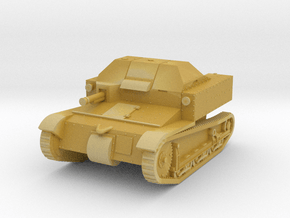 1/100 (15mm) T-27 tankette in Tan Fine Detail Plastic