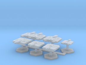 7000 Scale Flivver Fleet Core Collection MGL in Clear Ultra Fine Detail Plastic