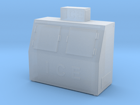 Ice Machine 01. 1:64 Scale (S) in Clear Ultra Fine Detail Plastic