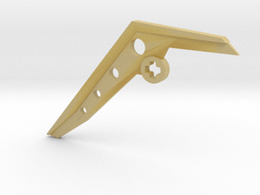 Gravity Blade - Spare blade in Tan Fine Detail Plastic