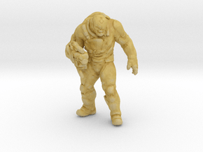 Doom Possessed Soldier 1/60 miniature games rpg in Tan Fine Detail Plastic