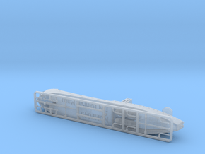 IJA Banryu Maru SS-2 Landing Ship Tank 1/700 in Clear Ultra Fine Detail Plastic
