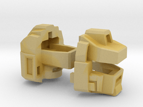 The Magnawheeler's Head, 4mm ball joint in Tan Fine Detail Plastic
