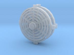 1/24 1/25 cooling fan in Clear Ultra Fine Detail Plastic